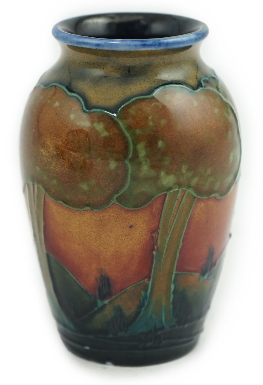 A Moorcroft Eventide small ovoid vase, c.1925